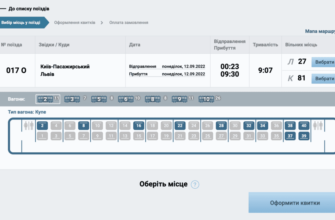 квитків на потяги Укрзалізниц
