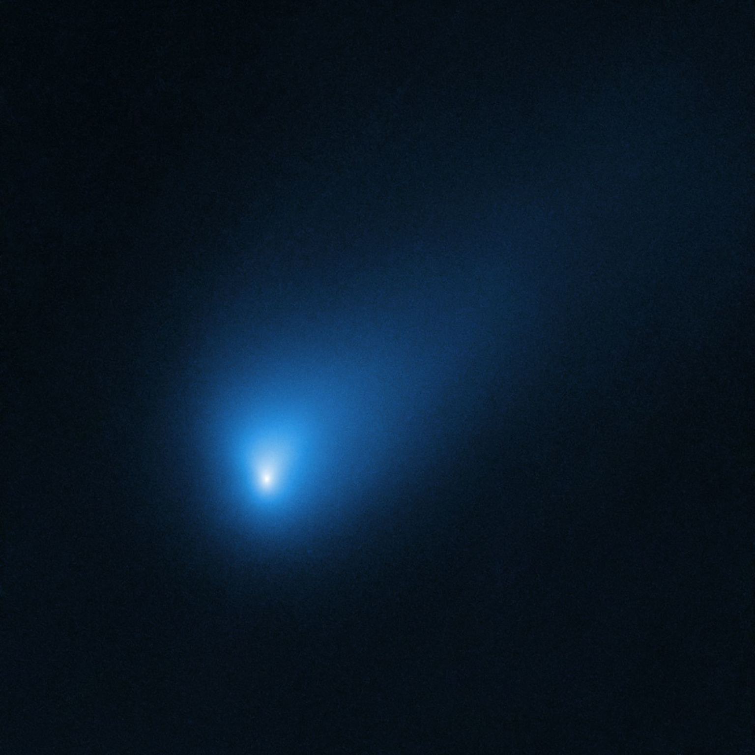 Interstellar comet 2I/Borisov is caught on video