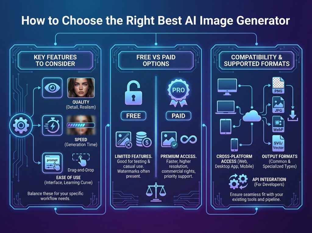 Top 5 Best AI Image Generator Options in 2026 (Free & Paid)