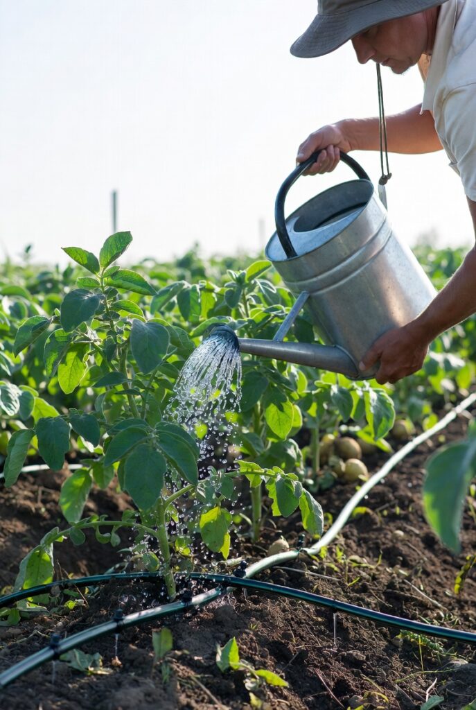 15 л/кущ кожні 4–5 днів у спеку.  У спеку — до 20 літрів під кущ кожні 4–5 днів. Інакше нічого не буде.